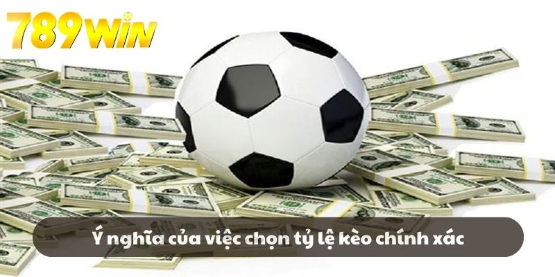 Ý nghĩa của việc chọn tỷ lệ kèo chính xác